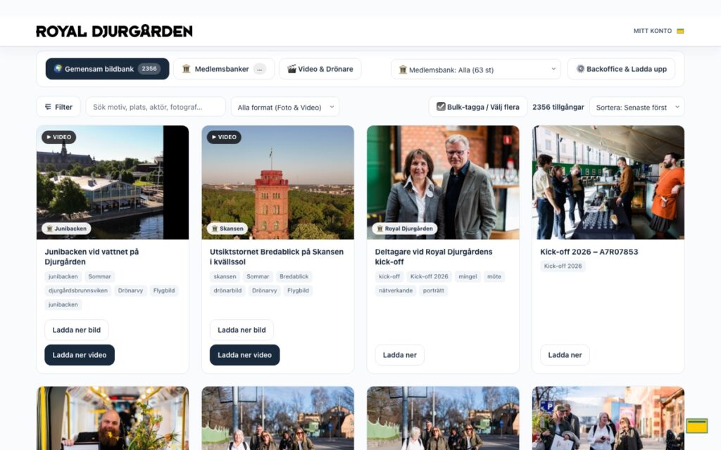 Royal Djurgården – startsidan
