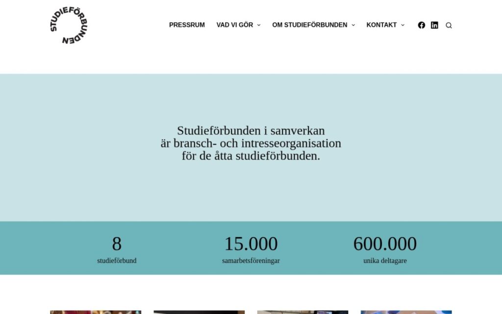 Studieförbunden – startsidan