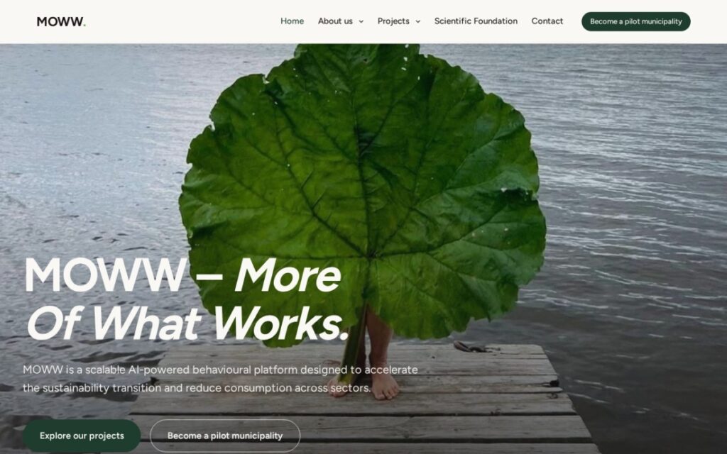 MOWW – More Of What Works – startsidan