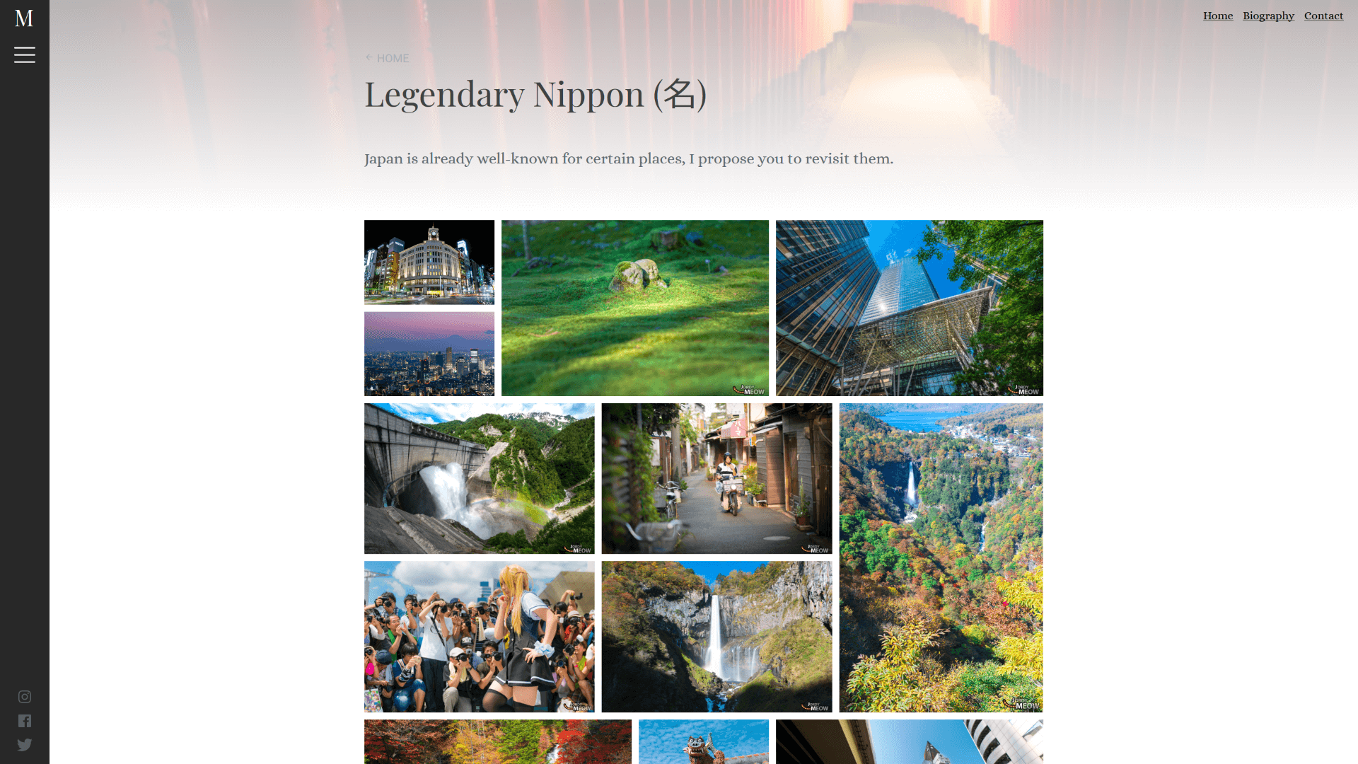 Portfolio, Bildserier, Case-studier & Direktpublicering från Lightroom & Eagle Portfölj och bildarkiv direkt från Lightroom till webben