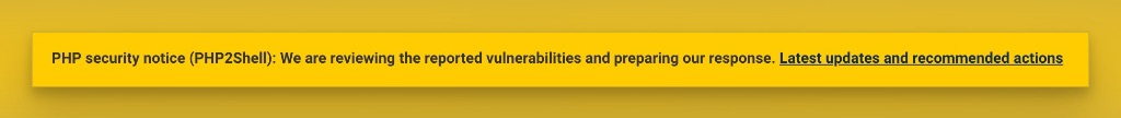 PHP2Shell skakar internet: vad dagens PHP-säkerhetslucka innebär för din hemsida – WebbPlattformen Templ PHP security notice (PHP2Shell)